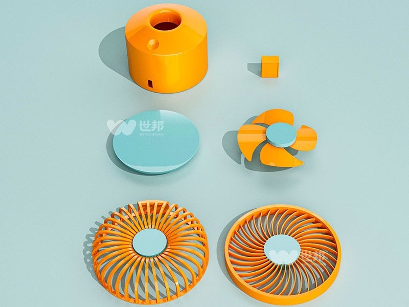 迷你風(fēng)扇塑膠外殼注塑