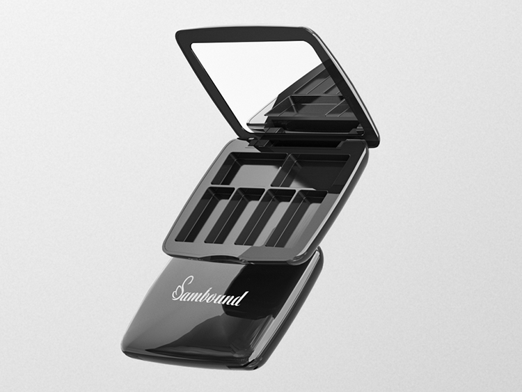 化妝品包裝供應商加工眼影盤