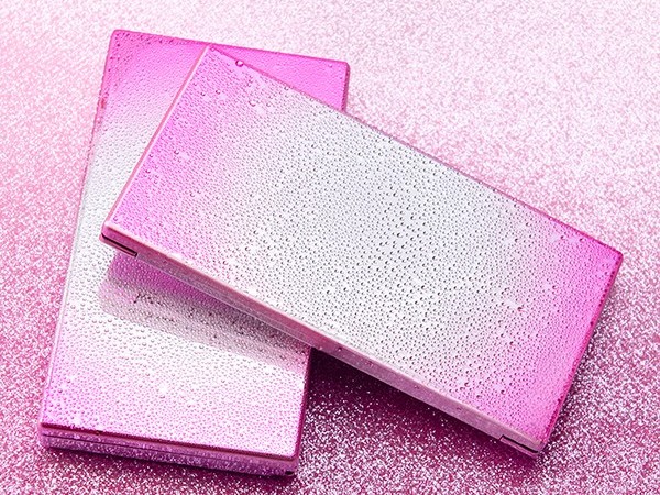 定制3色眼影盤包裝 方形漸變眼影盒包材